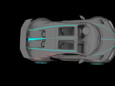 Bugatti  3D model