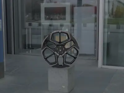 Maserati MC20 RIMS Low-poly 3D model