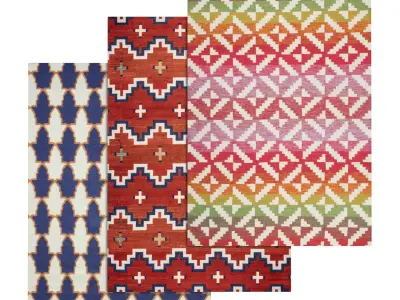 Rug Set 1739 3D model
