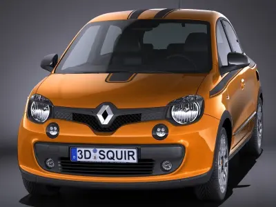 Renault Twingo GT 2017 3D model