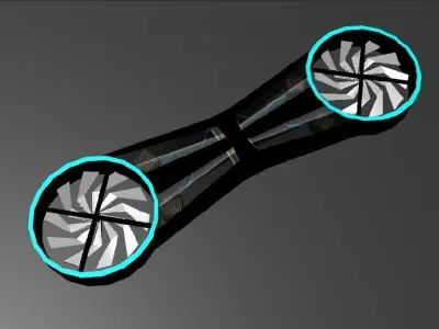 Hoverboard Free 3D model