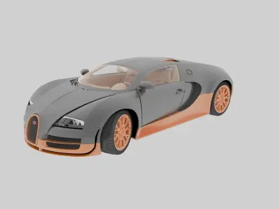 Bugatti Veyron SuperSport 2010 3D model