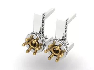 Earring STL Ready For Print 3D print model purchase