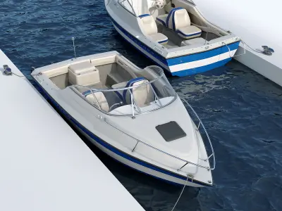 Boat Bayliner 3D model