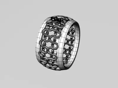 Pattern Ring 1 3D print model