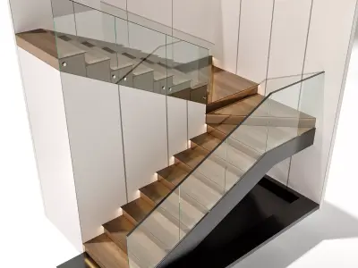 STAIR NO44 A 3D model