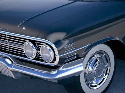 Chevrolet Impala Convertible CG 1960 3D model