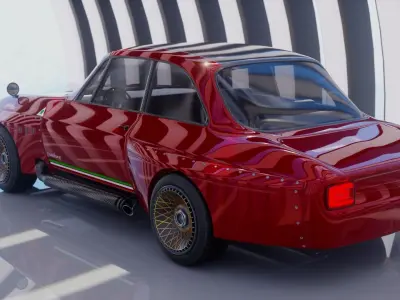 alfa romeo giulia 1300gt junior gta passione 3D model