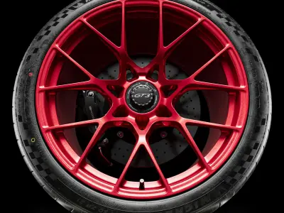 Michelin Pilot Sport Cup 2 335 30 ZR21 3D model