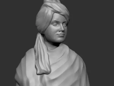 Swami Vivekanand 3D model