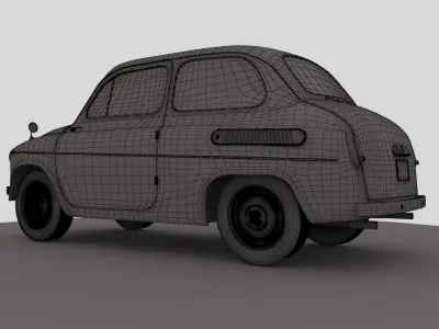 ZAZ 965 Free 3D model