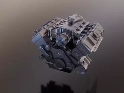 Engine V8 11AUG-E1 3D print model