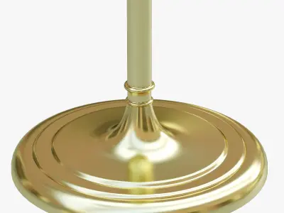 Visual Comfort Studio 1 Light Swing-Arm Floor Lamp 3D model