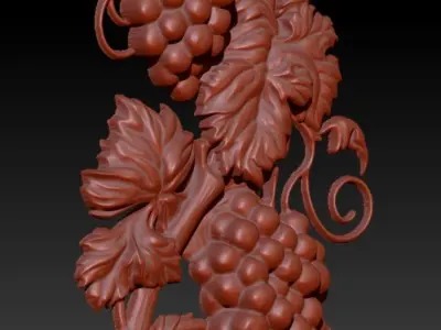 grapevine pattern 3D print model
