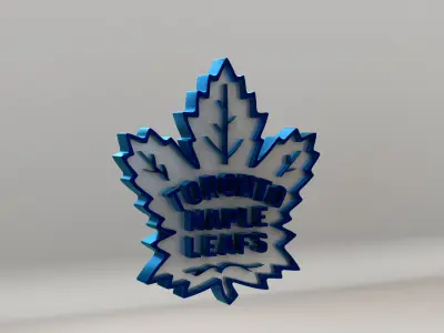 NHL Toronto Maple Leafs Team Logo 3D model