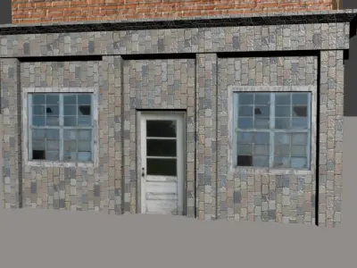 Batiment Free 3D model