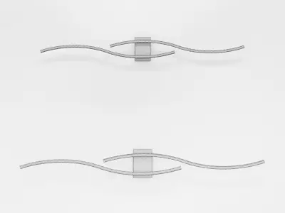 LED Wall lamp from Aliexpress 2 3D model