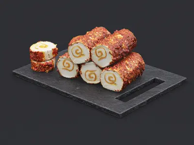 Cheese Board III 3D model