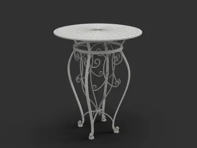 Wrought Coffee Table 3D model