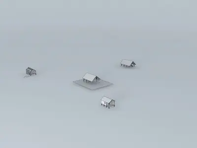 madoc picnic shelter Free 3D model