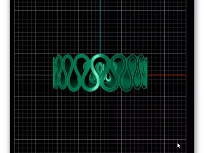 free gold ring free Free 3D print model