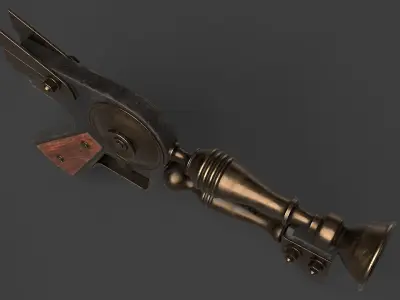 Fantasy Gun 21 3D model
