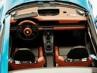 Porsche 911 GT3 3D Model 3D model