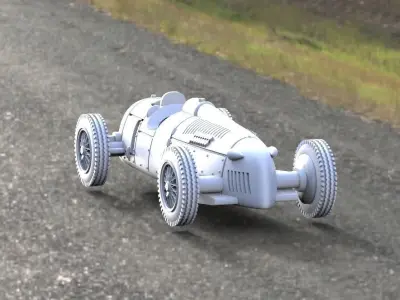  car racing 3D print model