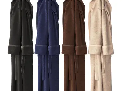 Bathrobe colors 3D model