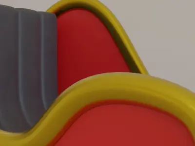 Christmas Sledge 3D model