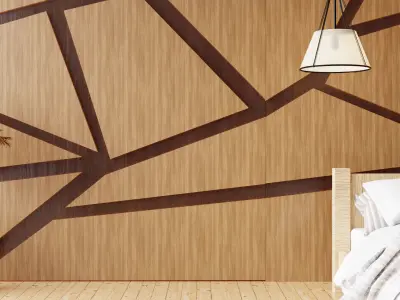 Wall wood V08 for your interior wall wood 3D model