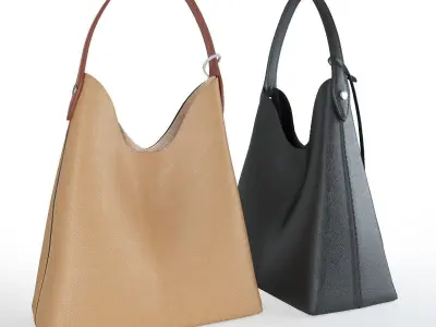 Louis Vuitton Women leather handbag  3D model