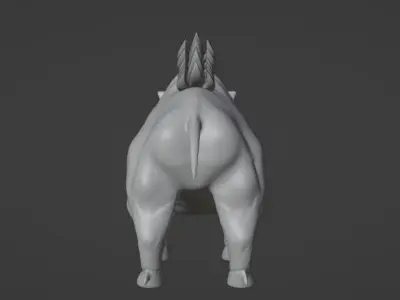 Boar High Polly 3D model