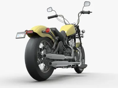 Motorcycle generic 3D model