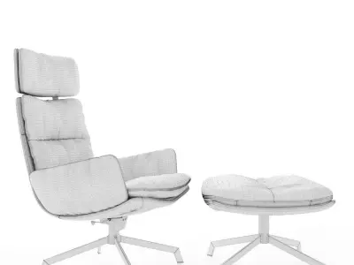 Kff Arva Lounge  3D model