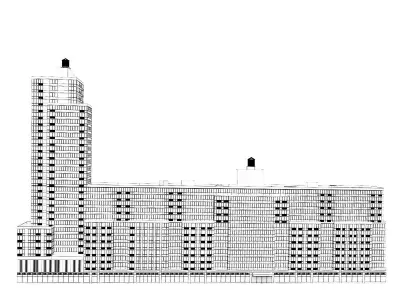AVA High Line Building 3D model
