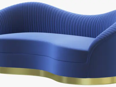 KELLY SOFA by KOKET 3D model