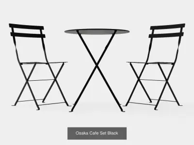 Collection of Cafe Set - 5 Models