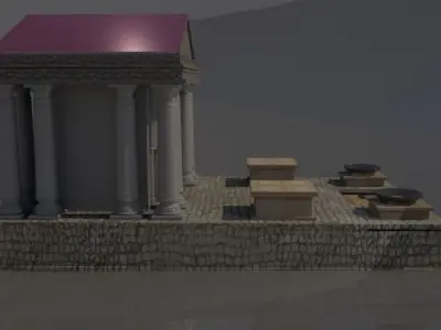 Ancient Hall  3D model