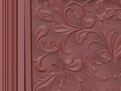 Decor mirror Free 3D model
