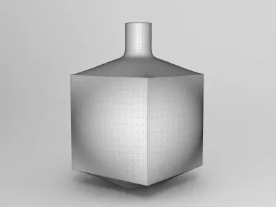 Nua Vase Low-poly 3D model