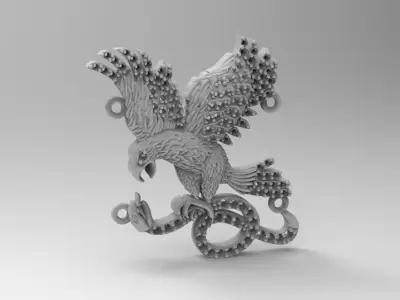 Aguila  3D print model