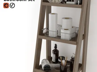 Decor for bathrooms 3D model