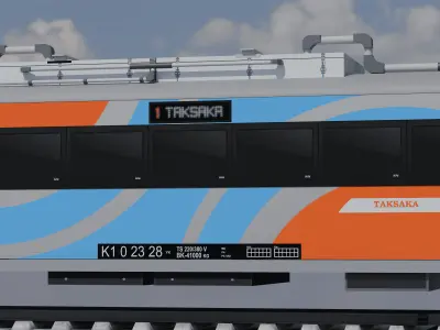 K1 Eksekutif Taksaka and Luxury New Generation 3D model