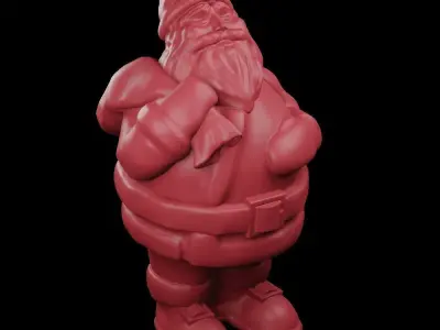 Santa Claus Pere Noel 3D print model