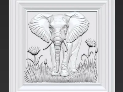 Elephant A11 3D print model
