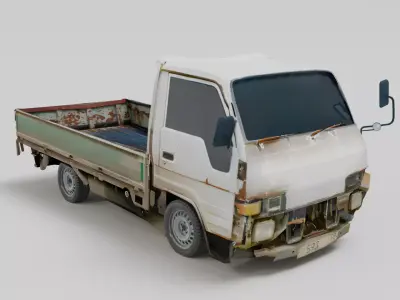 Indian Pickup Truck 3D model