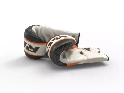 RDX Boxing gloves Low-poly 3D model