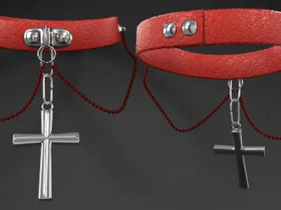 Collar accessories  3D model