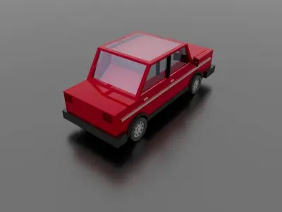 Game Car 3D model